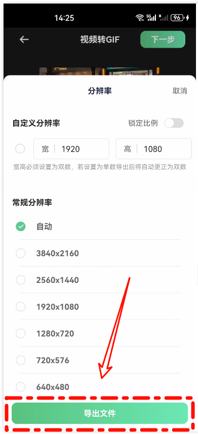 视频转成GIF4