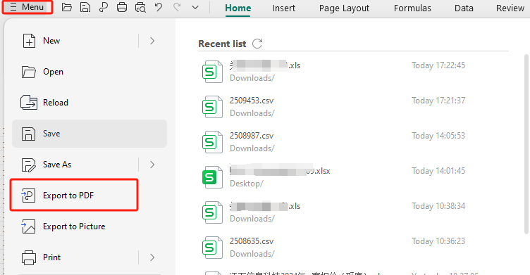 excel转pdf4