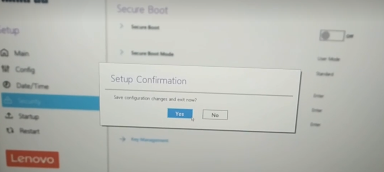 Boot Menu界面5