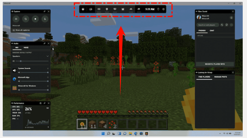 windows自带录屏1