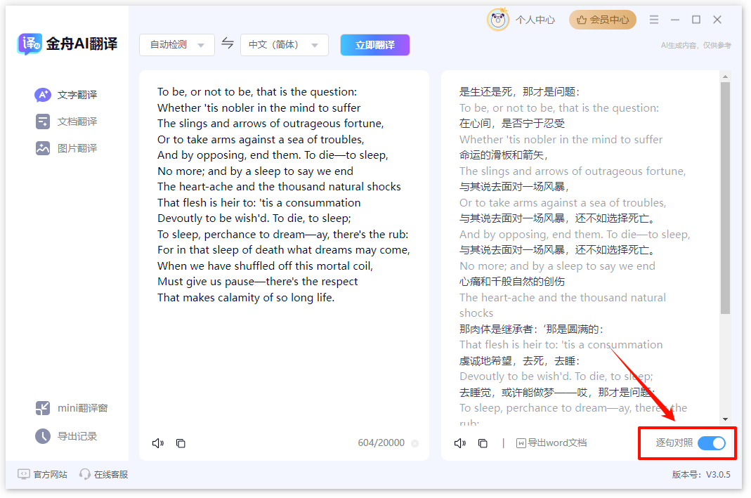 文字翻译6