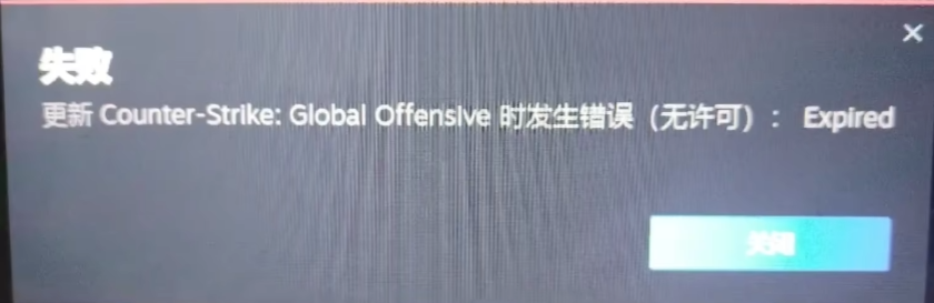 CS2报错15