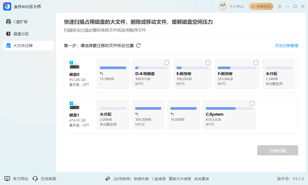 AI分区大师16